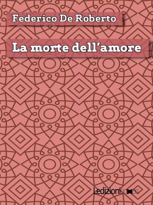 cover image of La morte dell'amore